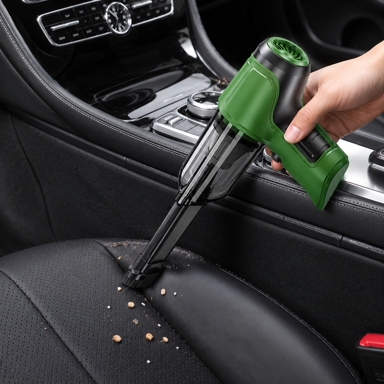AutoVento Pro™ – Vezeték nélküli autós porszívó
