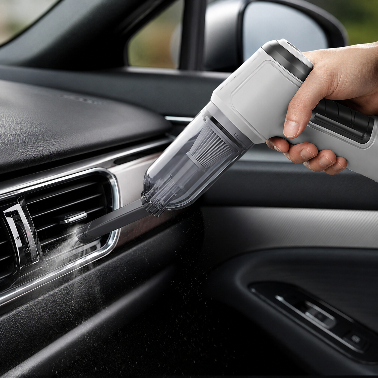 AutoVento Pro™ – Vezeték nélküli autós porszívó